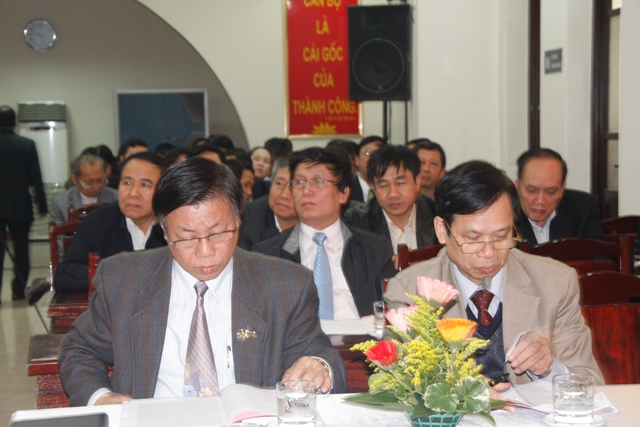 Lãnh đạo, Ban Chỉ đạo Cuộc vận động Tổng Công ty Công nghiệp Xi măng Việt Nam tham dự Hội nghị