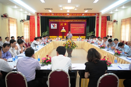 Hội nghị BCH Đảng bộ Tập đoàn lần thứ 3 nhiệm kỳ 2010-2015 diễn ra tại Tp. Huế