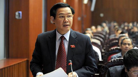 Bộ trưởng Tài chính Vương Đình Huệ