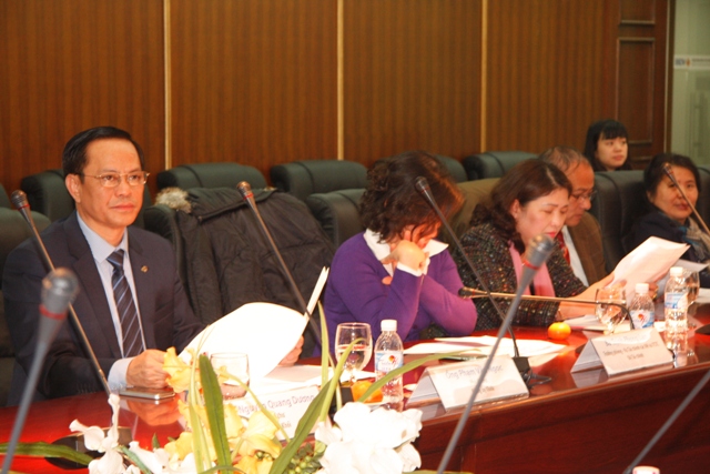 Đồng chí Nguyễn Văn Ngọc-Phó Bí thư Đảng ủy Khối đến dự Hội nghị