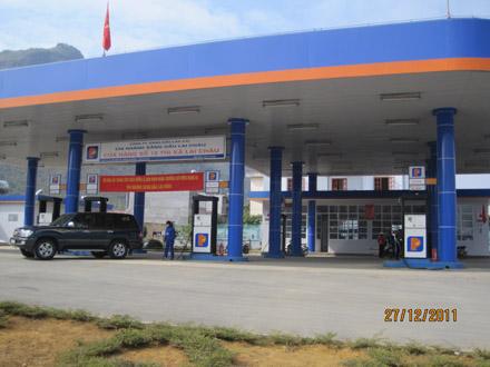 Cửa hàng xăng dầu Lai Châu vừa được đưa vào khai thác phục vụ nhu cầu của khách hàng.
