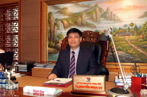 Chủ tịch HĐTV Tập đoàn Công nghiệp tàu thủy Việt Nam Nguyễn Ngọc Sự