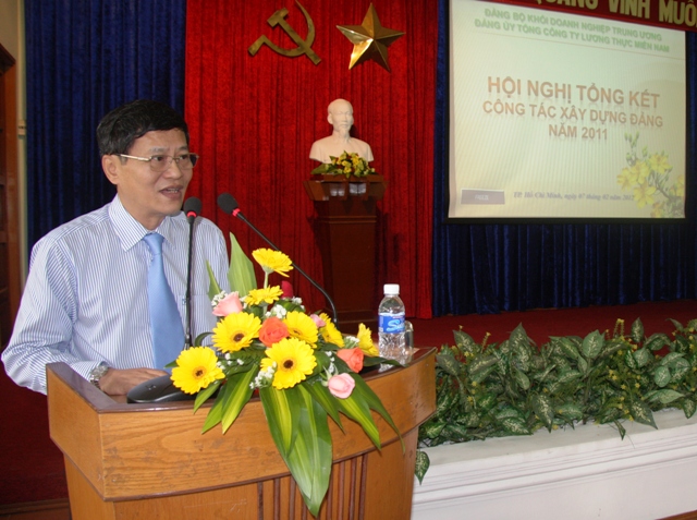Phát biểu của đồng chí Phạm Hoàng Hà, Bí thư Đảng ủy, Chủ tịch HĐTV Tổng Công ty Lương thực Miền Nam