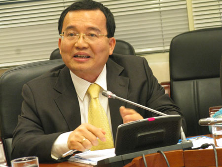 Ông Nguyễn Quốc Khánh - Phó tổng Giám đốc tập đoàn Dầu khí quốc gia Việt Nam