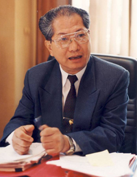 Tiến sĩ Ngô Thường San  Chủ tịch Hội Dầu khí Việt Nam, nguyên Tổng Giám đốc Tổng Công ty Dầu khí Việt Nam, nguyên Tổng giám đốc Vietsovpetro