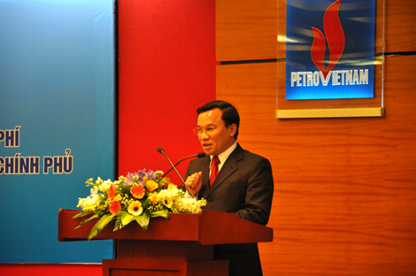 Thứ trưởng Bộ Tài chính Trần Văn Hiếu phát biểu tại Hội nghị
