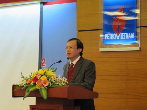 Chủ tịch HĐTV PVN Phùng Đình Thực phát biểu chỉ đạo Hội nghị