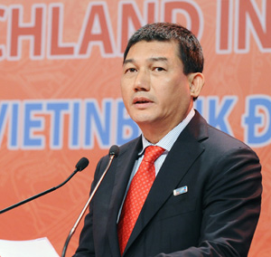 Phát biểu khai mạc của Chủ tịch VietinBank Phạm Huy Hùng.
