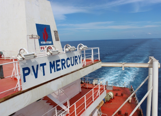 Tàu chở dầu thô 104.000 DWT mang tên PVT MERCURY đã hoàn thành sẵn sàng bàn giao và đưa vào vận hành