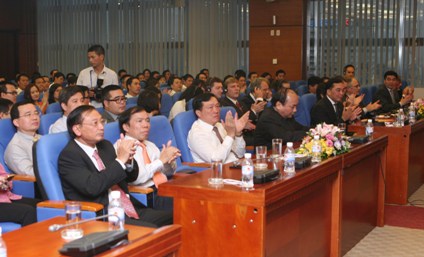 Đại biểu tham dự tại lễ ký kết
