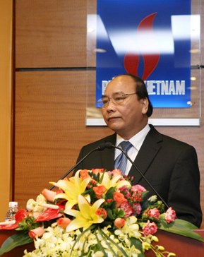 Phó Thủ tướng Nguyễn Xuân Phúc phát biểu tại lễ ký kết