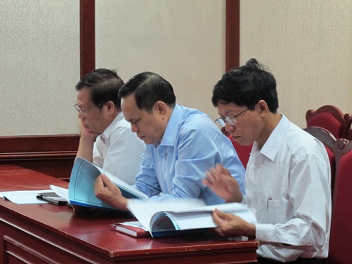 Đồng chí Nguyễn Văn Ngọc - Phó Bí thư Đảng ủy Khối doanh nghiệp Trung ương tới dự khai mạc lớp học