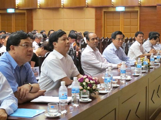 Các đại biểu tham dự Hội nghị Tập huấn nghiệp vụ kiểm tra, giám sát