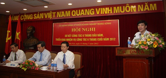 Phát biểu chỉ đạo của Đồng chí Bùi Văn Cường, Bí thư Đảng ủy Khối