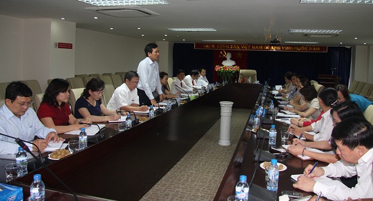 Đoàn kiểm tra làm việc với Đảng ủy Ngân hàng Công thương Việt Nam và kiểm tra tại Chi nhánh Hà Nội - VietinBank