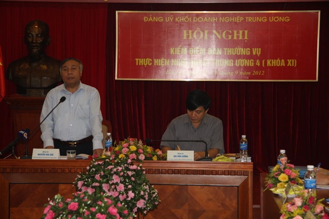 Đoàn công tác của Trung ương do đồng chí Nguyễn Văn Sửu, Phó Chủ nhiệm Ủy ban Kiểm tra Trung ương dẫn đầu đã đến dự và phát biểu tại Hội nghị.