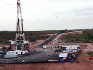 Khu vực giếng khoan dầu đầu tiên của Liên doanh Petromacareo. (Nguồn: VGP)