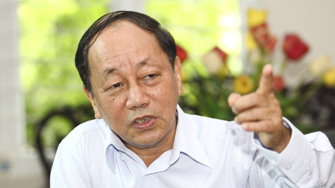 Ông Phan Diễn, nguyên ủy viên Bộ Chính trị, nguyên thường trực Ban Bí thư - Ảnh: Nguyễn Khánh