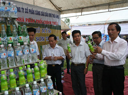Hội chợ đưa hàng Việt về nông thôn tại tỉnh Thái Bình