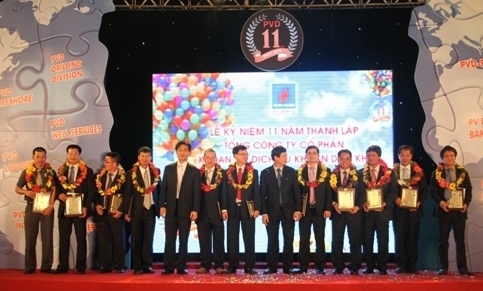 PV Drilling vinh danh các cá nhân có thành tích xuất sắc trong năm 2012