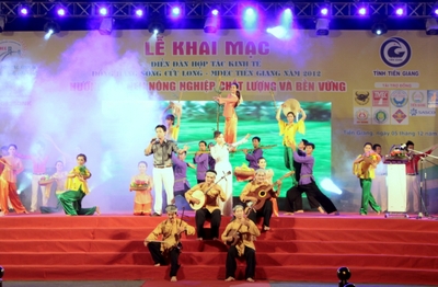 Lễ khai mạc MDEC 2012 mang đậm nét văn hóa Nam Bộ
