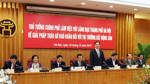 Thủ tướng Nguyễn Tấn Dũng phát biểu tại Hội nghị
