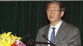 Ông Đinh Thế Huynh, Ủy viên Bộ Chính trị, Bí thư Trung ương Đảng, Trưởng Ban Tuyên giáo Trung ương phát biểu kết luận hội nghị.