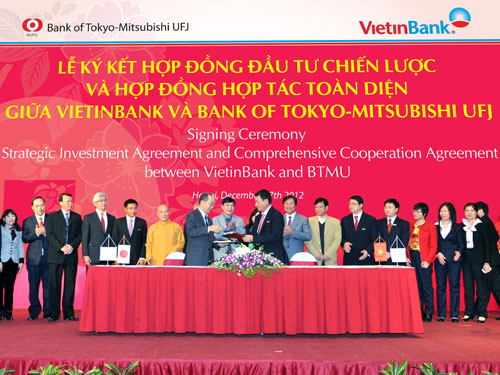 Vietinbank chính thức ký các hợp đồng chi tiết của giao dịch bán 20% cổ phần cho nhà đầu tư chiến lược đến từ Nhật Bản