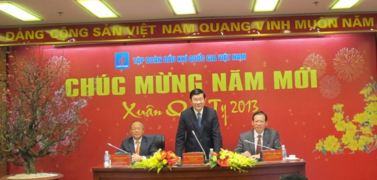 Chủ tịch nước Trương Tấn Sang chúc mừng và biểu dương nỗ lực của ngành Dầu khí trong thời gian qua