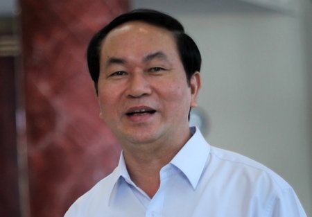 Ủy viên Bộ Chính trị, Bộ trưởng Bộ Công an, Đại tướng Trần Đại Quang. 