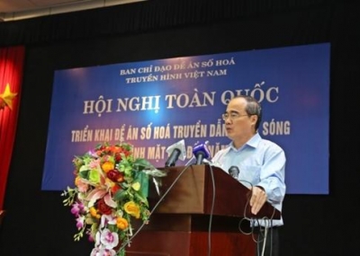 Phó Thủ tướng Nguyễn Thiện Nhân tại Hội nghị toàn quốc về truyền hình số.