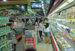 Hàng Việt chiếm thị phần lớn tại các siêu thị