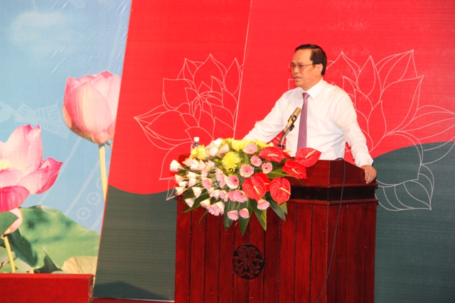 Đồng chí Nguyễn Văn Ngọc, Phó Bí thư Đảng ủy Khối DNTW phát biểu kết luận Hội nghị.