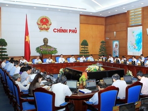 Thủ tướng Nguyễn Tấn Dũng chủ trì Phiên họp Chính phủ thường kỳ tháng 5/2013