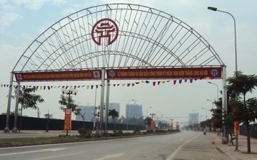 Đường Lê Văn Lương kéo dài - một trong những dự án đầu tư theo hình thức BT của Hà Nội.
