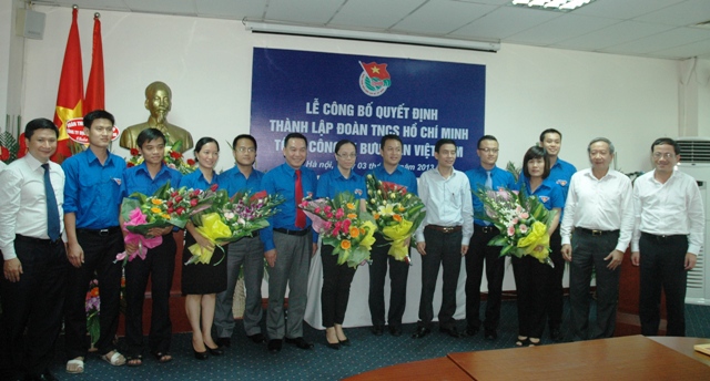 Ra mắt Ban Chấp hành lâm thời Đoàn Thanh niên Tổng Công ty Bưu điện Việt Nam