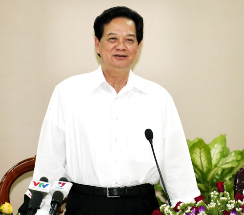 Thủ tướng Nguyễn Tấn Dũng yêu cầu 3 tỉnh phải thay đổi tư duy, đi lên theo hướng sản xuất lớn