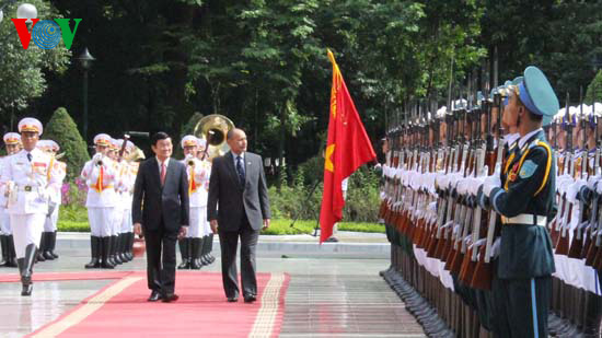 Toàn quyền New Zealand, Ngài Jerry Mateparae và Phu nhân đã bắt đầu chuyến thăm cấp Nhà nước tới Việt Nam.