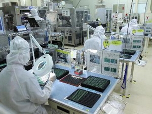 Sản xuất linh kiện điện tử tại công ty Mtec Việt Nam