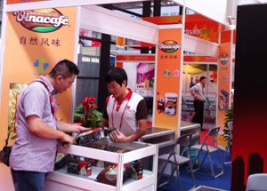 Gian hàng của Vinacafe tại hội chợ Caexpo Trung Quốc-ASEAN lần thứ 10