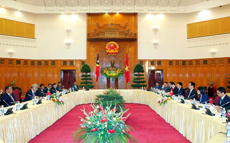 Thủ tướng Nguyễn Tấn Dũng hội đàm Thủ tướng Timor-Leste Kay Rala Xanana Gusmão