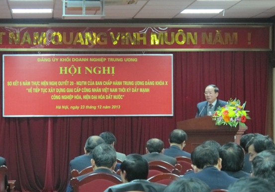 Đồng chí Nguyễn Duy Việt - Phó Trưởng Ban Dân vận Trung ương phát biểu tại Hội nghị