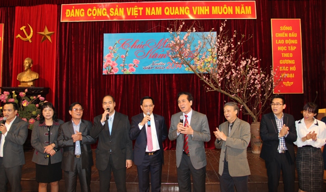 Giao lưu đầu Xuân tại Ngân hàng Phát triển Việt Nam.