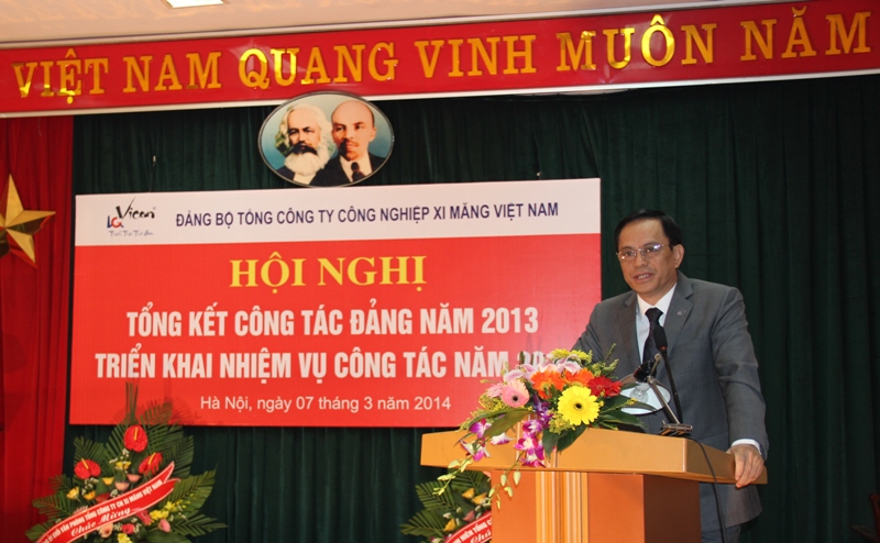 Đồng chí Nguyễn Văn Ngọc, Phó Bí thư Thường trực Đảng ủy Khối phát biểu chỉ đạo tại Hội nghị.