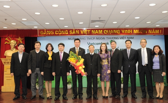 Công bố quyết định bổ nhiệm Phó Tổng giám đốc Vietcombank