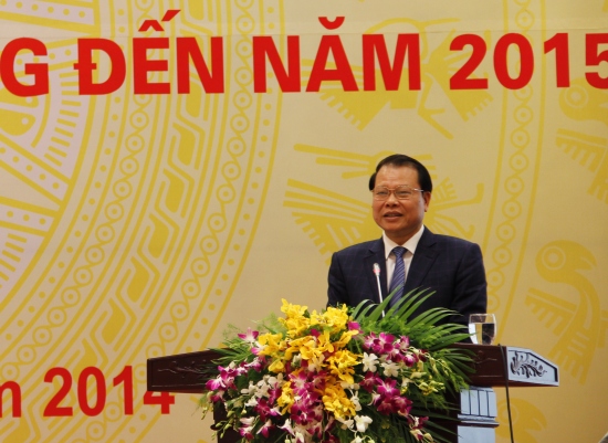 Phó thủ tướng Chính phủ Vũ Văn Ninh phát biểu chỉ đạo tại Hội nghị