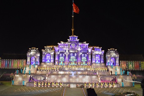 Lễ khai mạc Festival Huế 2014 diễn ra hoành tráng, ấn tượng 