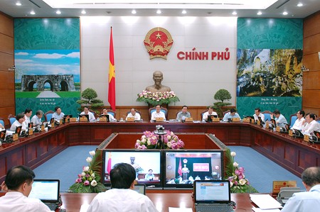 Quang cảnh phiên họp đầu cầu Hà Nội