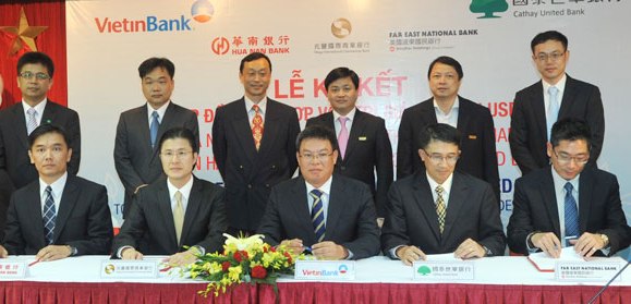 VietinBank và 4 ngân hàng tham gia ký kết hợp đồng