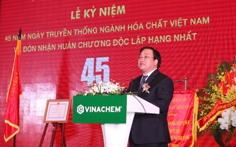Phó Thủ tướng Hoàng Trung Hải tới dự và phát biểu tại buổi lễ